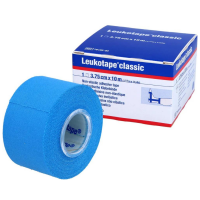 Leukotape Classic Cinta Elástica Adhesiva 3,75 cm x 10 metros: Color Azul